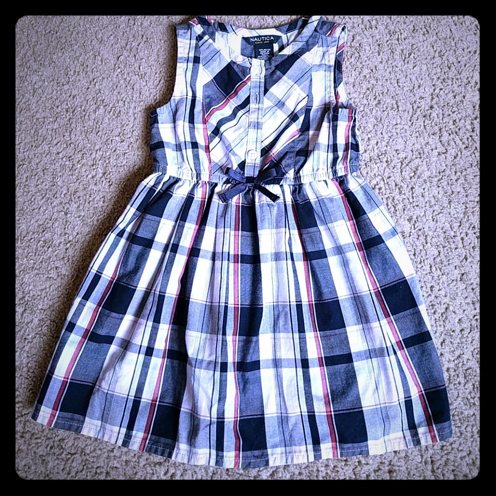 Plaid toddler dress